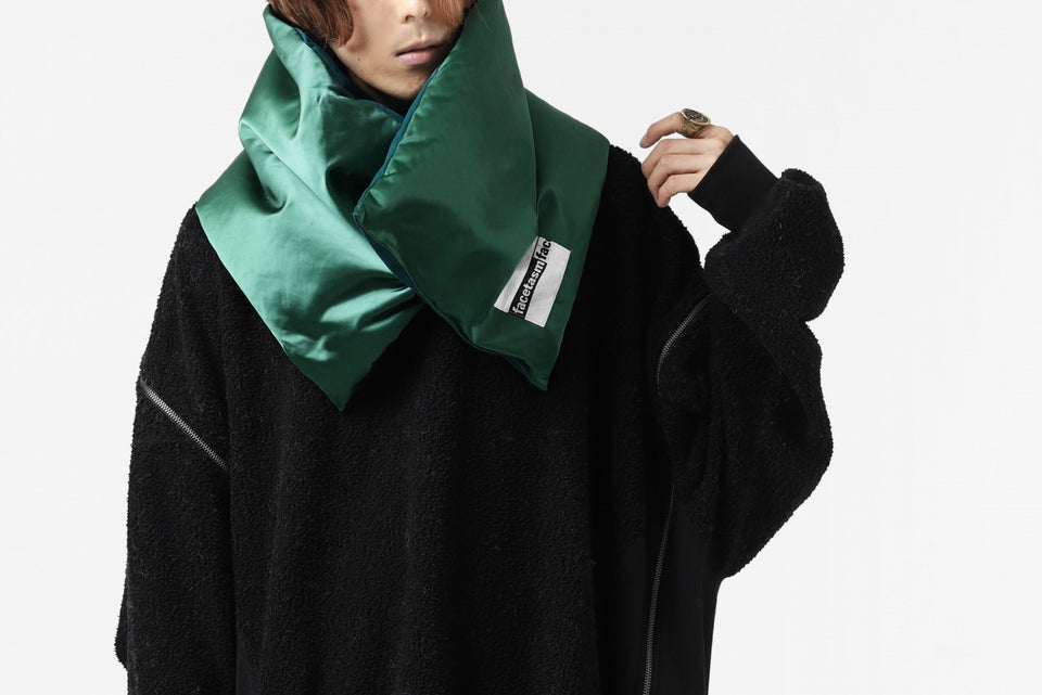 画像をギャラリービューアに読み込む, FACETASM SHORT DOWN MUFFLER (GREEN)