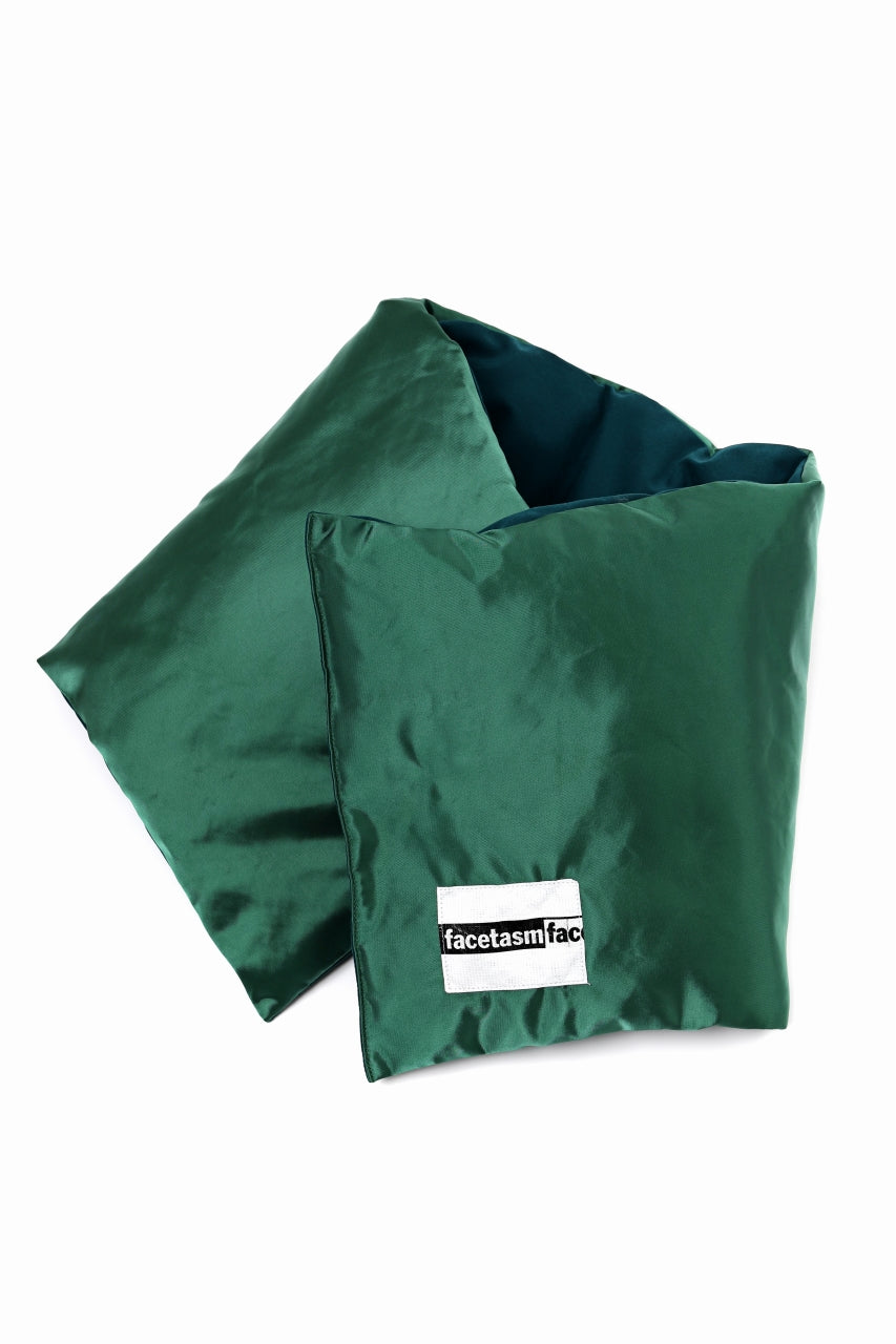 画像をギャラリービューアに読み込む, FACETASM SHORT DOWN MUFFLER (GREEN)