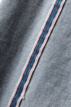 Load image into Gallery viewer, FACETASM CROPPED PRINT DENIM PANTS (INDIGO)