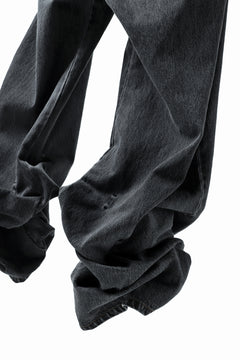 画像をギャラリービューアに読み込む, FACETASM SUPER BIG DENIM PANTS (BLACK)