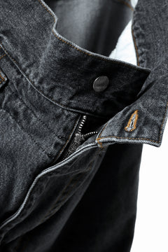 画像をギャラリービューアに読み込む, FACETASM SUPER BIG DENIM PANTS (BLACK)