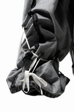 画像をギャラリービューアに読み込む, FACETASM SUPER BIG DENIM PANTS (BLACK)