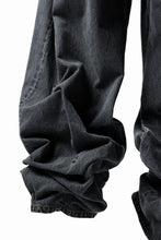 画像をギャラリービューアに読み込む, FACETASM SUPER BIG DENIM PANTS (BLACK)