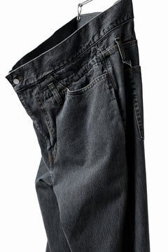 画像をギャラリービューアに読み込む, FACETASM SUPER BIG DENIM PANTS (BLACK)