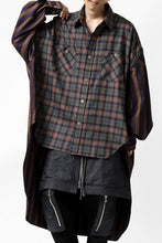 画像をギャラリービューアに読み込む, FACETASM HIGH-LOW ZIPPER SHIRT COAT (BROWN)