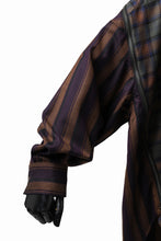 画像をギャラリービューアに読み込む, FACETASM HIGH-LOW ZIPPER SHIRT COAT (BROWN)
