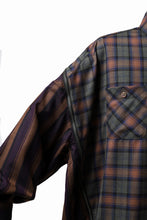 画像をギャラリービューアに読み込む, FACETASM HIGH-LOW ZIPPER SHIRT COAT (BROWN)