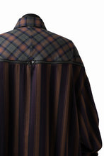 画像をギャラリービューアに読み込む, FACETASM HIGH-LOW ZIPPER SHIRT COAT (BROWN)
