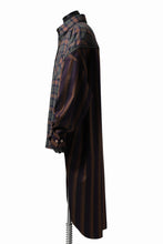 画像をギャラリービューアに読み込む, FACETASM HIGH-LOW ZIPPER SHIRT COAT (BROWN)