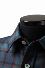 画像をギャラリービューアに読み込む, FACETASM HIGH-LOW ZIPPER SHIRT COAT (NAVY)