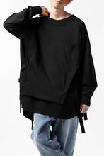 画像をギャラリービューアに読み込む, FACETASM DOCKING LAYER BUCKLE TOPS (BLACK)