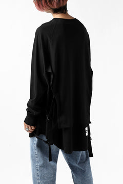 画像をギャラリービューアに読み込む, FACETASM DOCKING LAYER BUCKLE TOPS (BLACK)