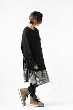 画像をギャラリービューアに読み込む, FACETASM DOCKING LAYER BUCKLE TOPS (BLACK)