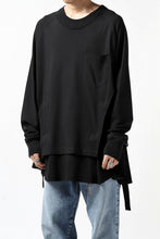 画像をギャラリービューアに読み込む, FACETASM DOCKING LAYER BUCKLE TOPS (BLACK)