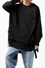 画像をギャラリービューアに読み込む, FACETASM DOCKING LAYER BUCKLE TOPS (BLACK)