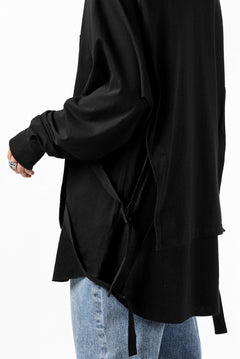 画像をギャラリービューアに読み込む, FACETASM DOCKING LAYER BUCKLE TOPS (BLACK)