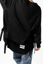 画像をギャラリービューアに読み込む, FACETASM DOCKING LAYER BUCKLE TOPS (BLACK)