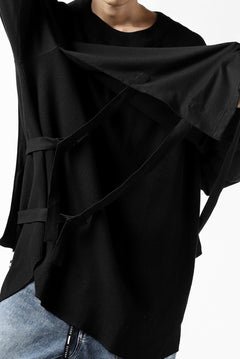 画像をギャラリービューアに読み込む, FACETASM DOCKING LAYER BUCKLE TOPS (BLACK)