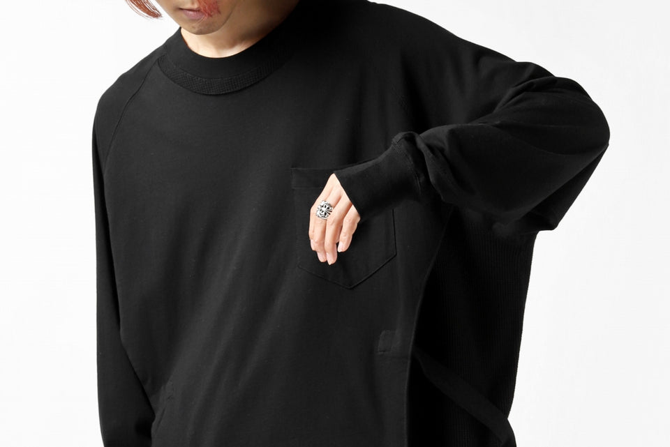 画像をギャラリービューアに読み込む, FACETASM DOCKING LAYER BUCKLE TOPS (BLACK)