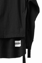 画像をギャラリービューアに読み込む, FACETASM DOCKING LAYER BUCKLE TOPS (BLACK)
