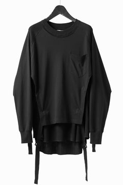 画像をギャラリービューアに読み込む, FACETASM DOCKING LAYER BUCKLE TOPS (BLACK)