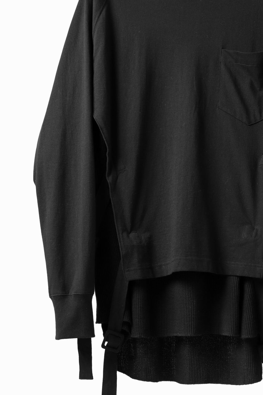 画像をギャラリービューアに読み込む, FACETASM DOCKING LAYER BUCKLE TOPS (BLACK)