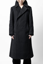 画像をギャラリービューアに読み込む, ierib exclusive military coat / boiled waxy cotton (BLACK)