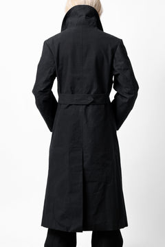 画像をギャラリービューアに読み込む, ierib exclusive military coat / boiled waxy cotton (BLACK)