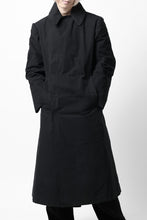 画像をギャラリービューアに読み込む, ierib exclusive military coat / boiled waxy cotton (BLACK)