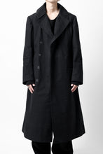 画像をギャラリービューアに読み込む, ierib exclusive military coat / boiled waxy cotton (BLACK)