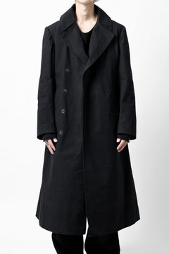 画像をギャラリービューアに読み込む, ierib exclusive military coat / boiled waxy cotton (BLACK)