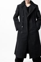 画像をギャラリービューアに読み込む, ierib exclusive military coat / boiled waxy cotton (BLACK)