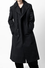 画像をギャラリービューアに読み込む, ierib exclusive military coat / boiled waxy cotton (BLACK)