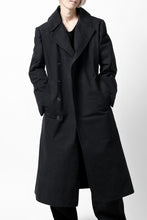 画像をギャラリービューアに読み込む, ierib exclusive military coat / boiled waxy cotton (BLACK)
