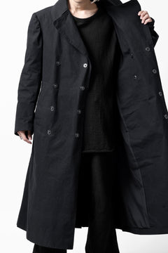 画像をギャラリービューアに読み込む, ierib exclusive military coat / boiled waxy cotton (BLACK)