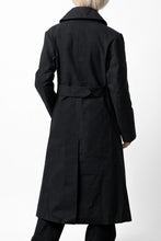 画像をギャラリービューアに読み込む, ierib exclusive military coat / boiled waxy cotton (BLACK)