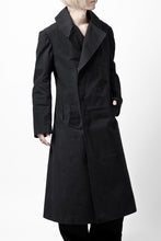 画像をギャラリービューアに読み込む, ierib exclusive military coat / boiled waxy cotton (BLACK)