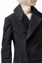 画像をギャラリービューアに読み込む, ierib exclusive military coat / boiled waxy cotton (BLACK)