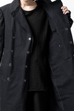 画像をギャラリービューアに読み込む, ierib exclusive military coat / boiled waxy cotton (BLACK)