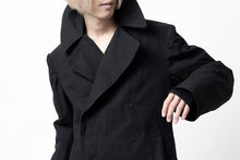 画像をギャラリービューアに読み込む, ierib exclusive military coat / boiled waxy cotton (BLACK)