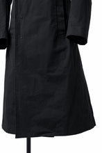 画像をギャラリービューアに読み込む, ierib exclusive military coat / boiled waxy cotton (BLACK)