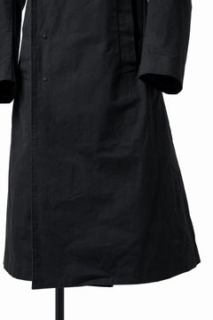 画像をギャラリービューアに読み込む, ierib exclusive military coat / boiled waxy cotton (BLACK)