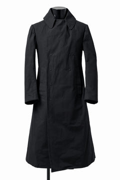 画像をギャラリービューアに読み込む, ierib exclusive military coat / boiled waxy cotton (BLACK)
