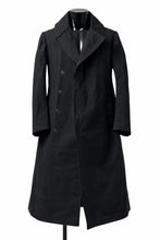 画像をギャラリービューアに読み込む, ierib exclusive military coat / boiled waxy cotton (BLACK)