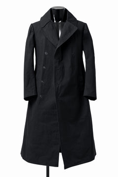 画像をギャラリービューアに読み込む, ierib exclusive military coat / boiled waxy cotton (BLACK)