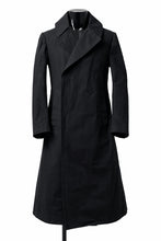 画像をギャラリービューアに読み込む, ierib exclusive military coat / boiled waxy cotton (BLACK)