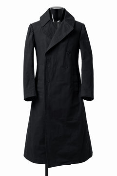 画像をギャラリービューアに読み込む, ierib exclusive military coat / boiled waxy cotton (BLACK)