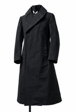 画像をギャラリービューアに読み込む, ierib exclusive military coat / boiled waxy cotton (BLACK)