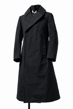 画像をギャラリービューアに読み込む, ierib exclusive military coat / boiled waxy cotton (BLACK)