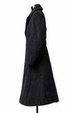 画像をギャラリービューアに読み込む, ierib exclusive military coat / boiled waxy cotton (BLACK)